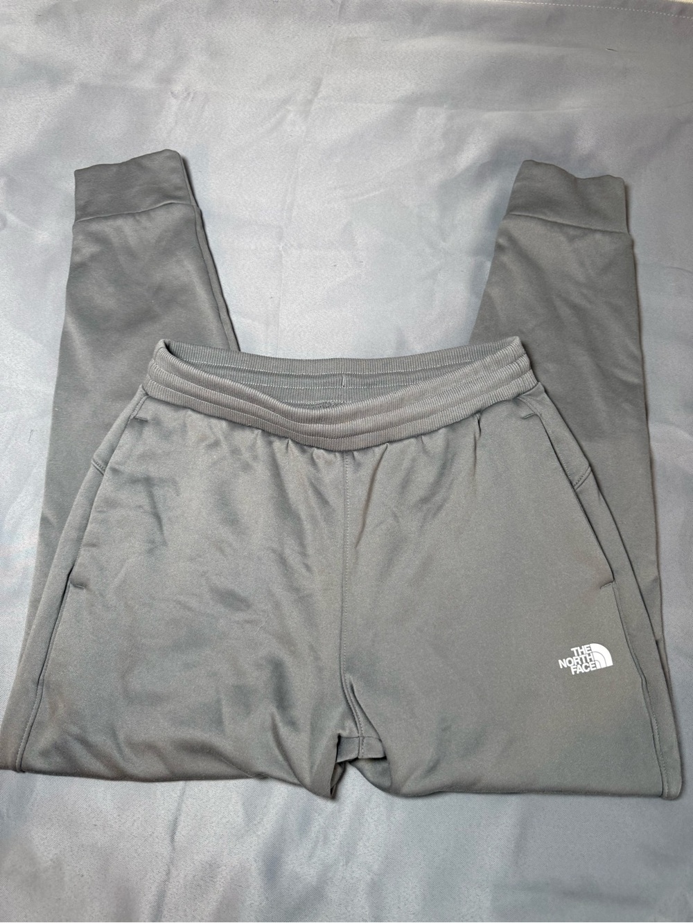 The North Face Gray Jogger Pants with Drawstring Waist